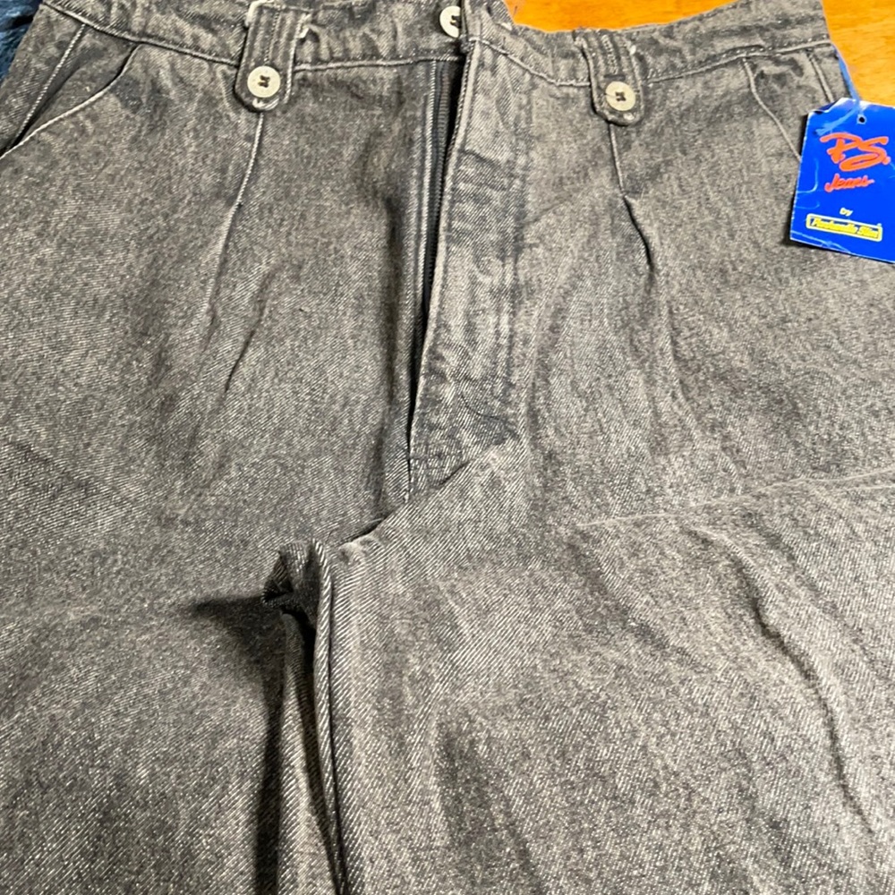 Panhandle slim brand ladies high rise black wash jeans